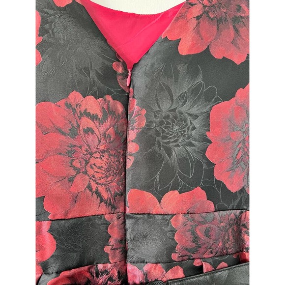 Jessica Howard Petite women Pleated Dress with Belt Size 10 - Picture 7 of 9